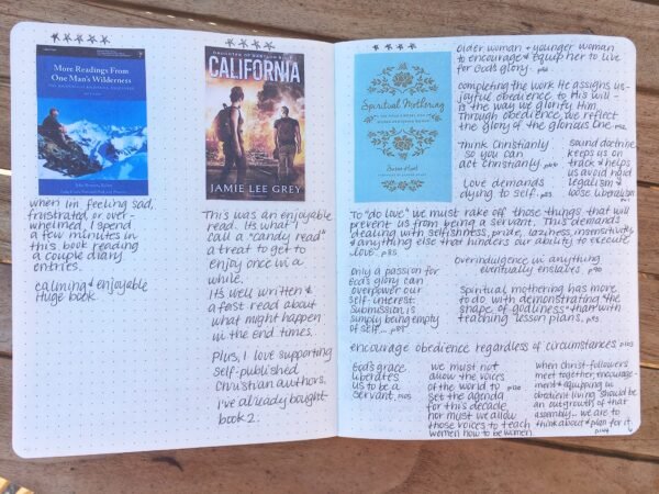 {Reading Notebook} August books