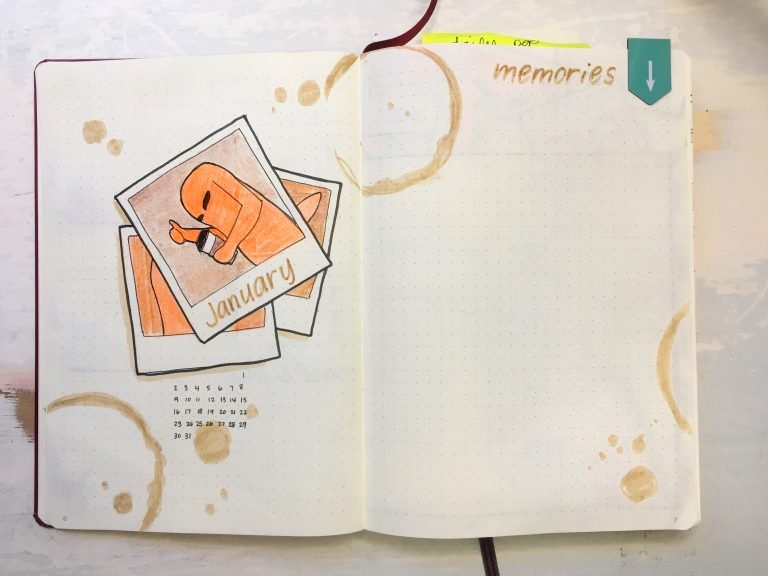 My 2022 Bullet Journal set up
