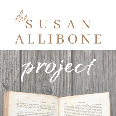 {Susan Allibone Project} Proofreading call for Chapter 1